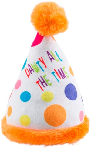 Happy Birthday Pawty Hat Dog Toy