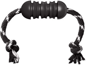 KONG Extreme Black Dental w/Rope Dog Toy