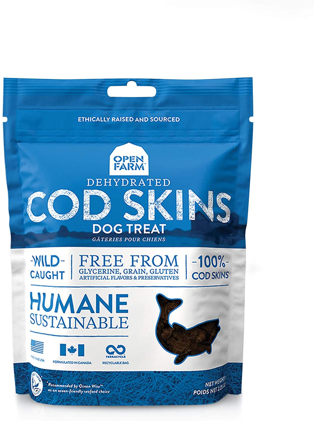 Open Farm Dehydrated Cod Skin by Open Farm