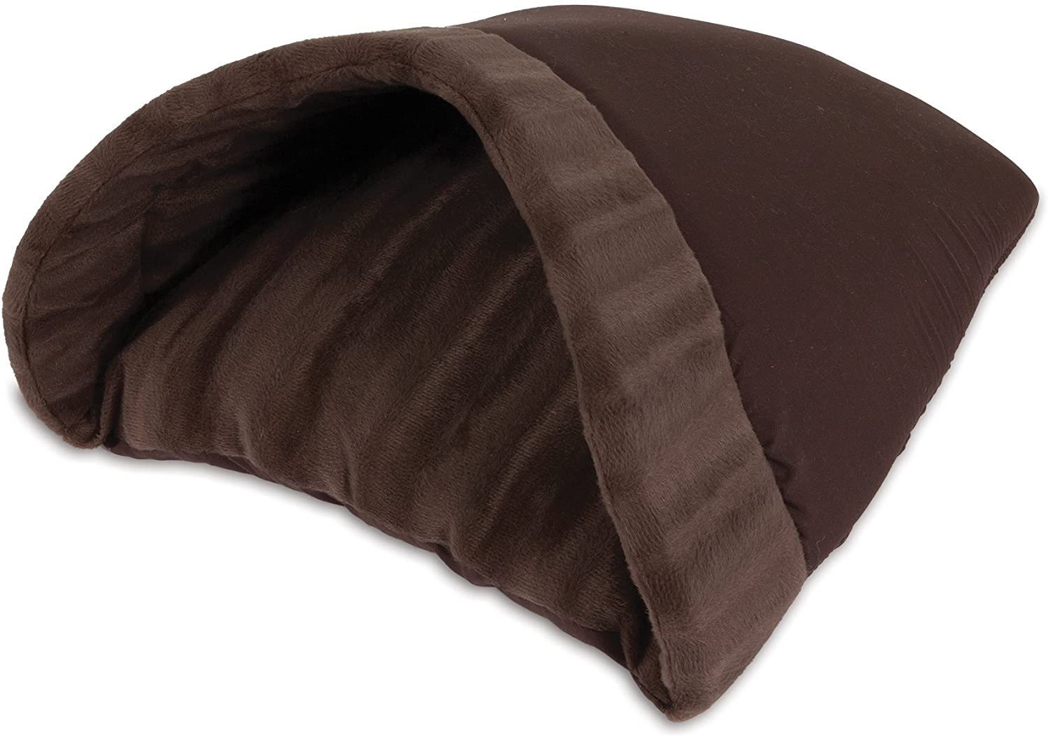 Kitty Cave, 16-Inch by 19-Inch, Chocolate Brown