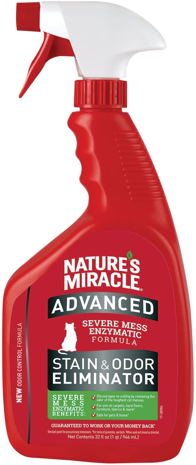 Nature's Miracle Advanced Stain & Odor Eliminator for Severe Cat Messes