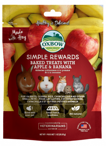 Simple Rewards Baked Treats with Apple & Banana by Oxbow