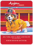 Aku Tuna, Beef & Liver Recipe Dog Food by Rawz