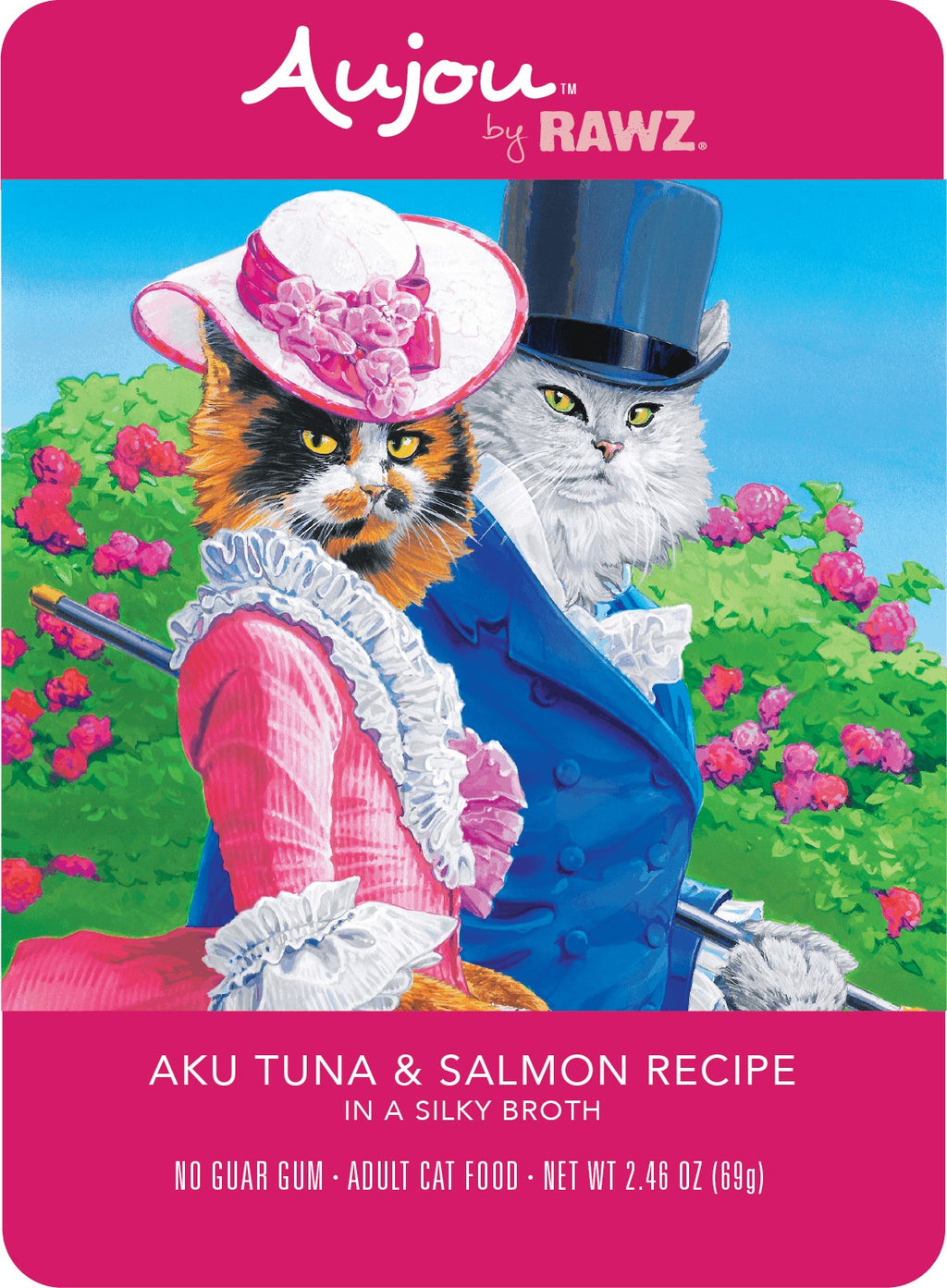 Aku Tuna & Salmon Recipe Cat Wet Food by Rawz