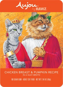 Aujou Chicken Breast & Pumpkin Cat Food Recipe