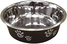 Food or Water bowl for Pets -Black