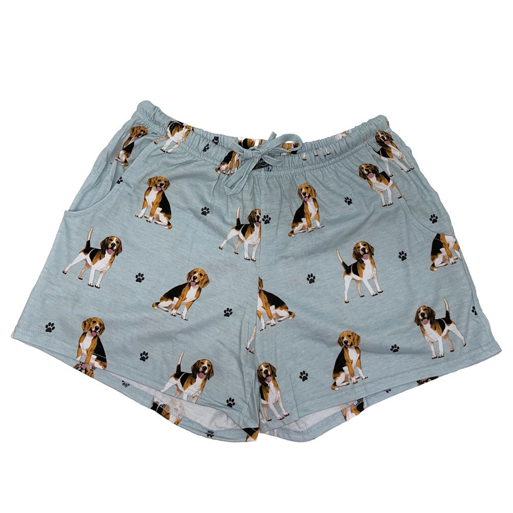 Beagle Pajama Shorts - Unisex