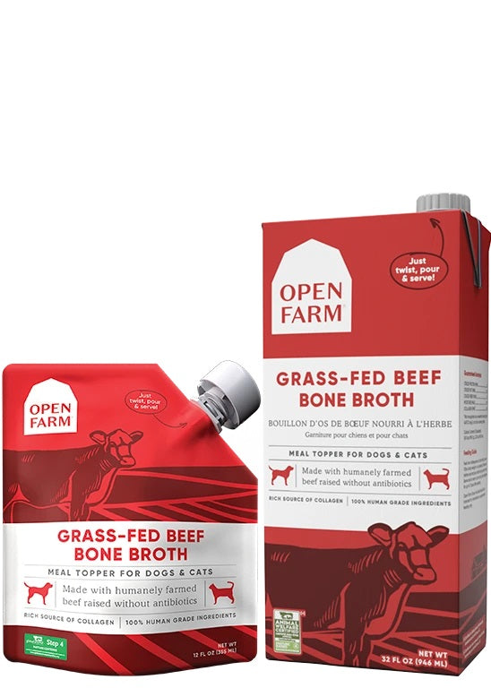 Beef Bone Broth for Dogs & Cats -Grass Fed