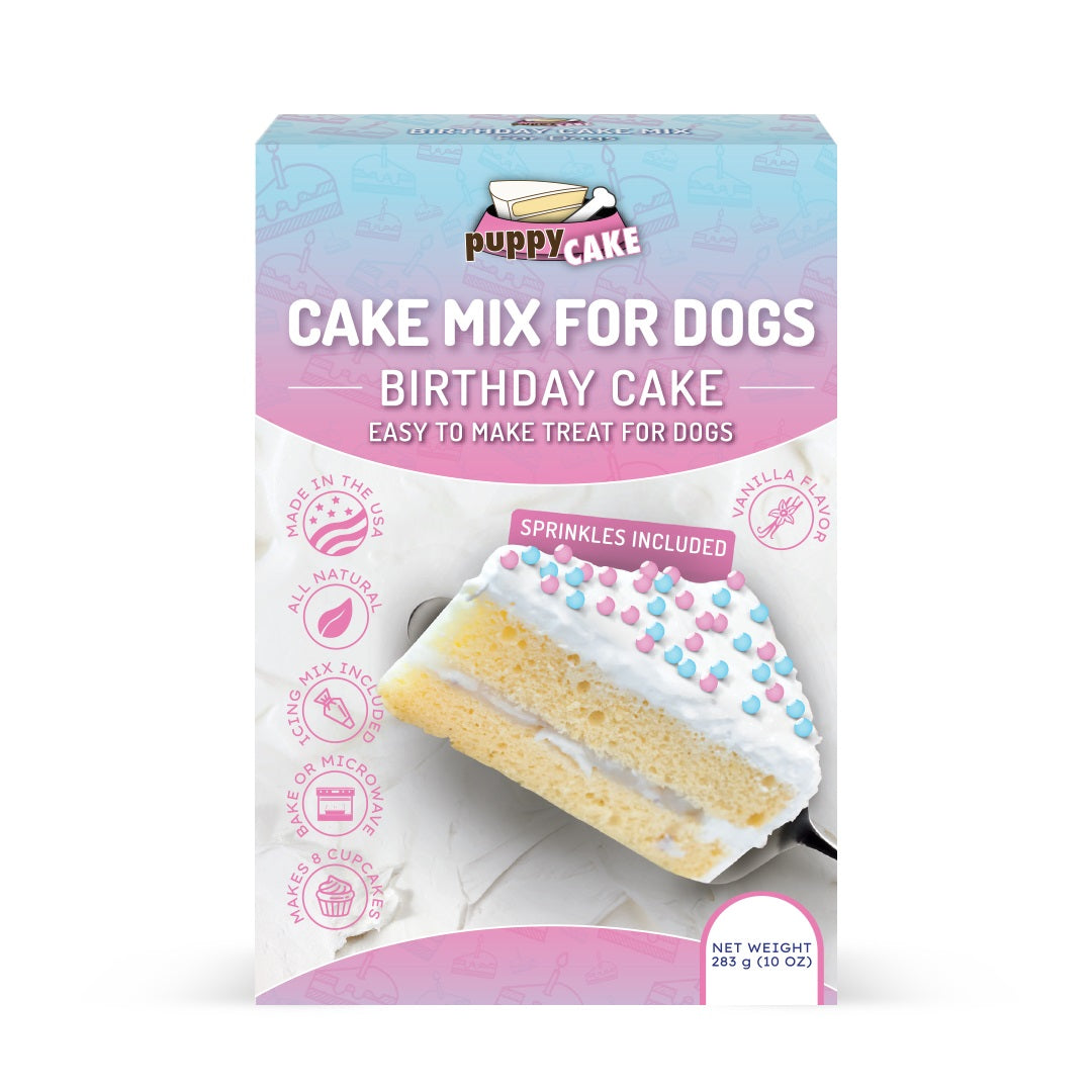 Cake Mix for Dogs - Birthday Cake with Sprinkles