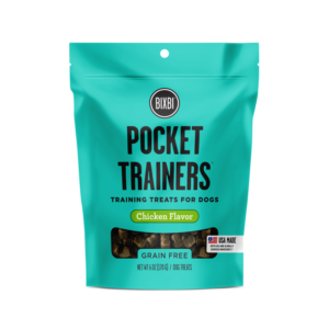 Pocket Trainers Dog Treats by Bixbi