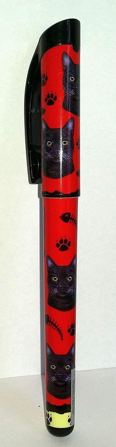 Black Cat Gel Pen