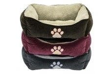 Paw Print Bed for Dog or Cat, 25in