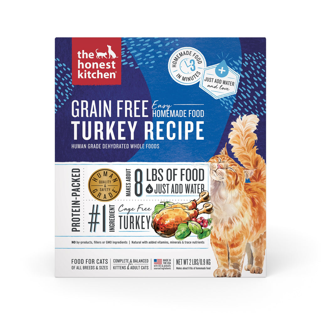 Dehydrated Turkey Cat Food -Grain Free