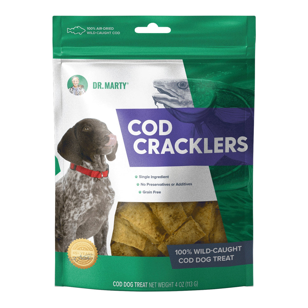 Cod Cracklers Dog Treats by Dr. Marty's
