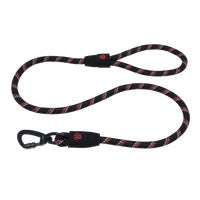 DOCO® 5ft Reflective Rope Leash w/ Click & Lock Snap (3/8" Width x 5ft)