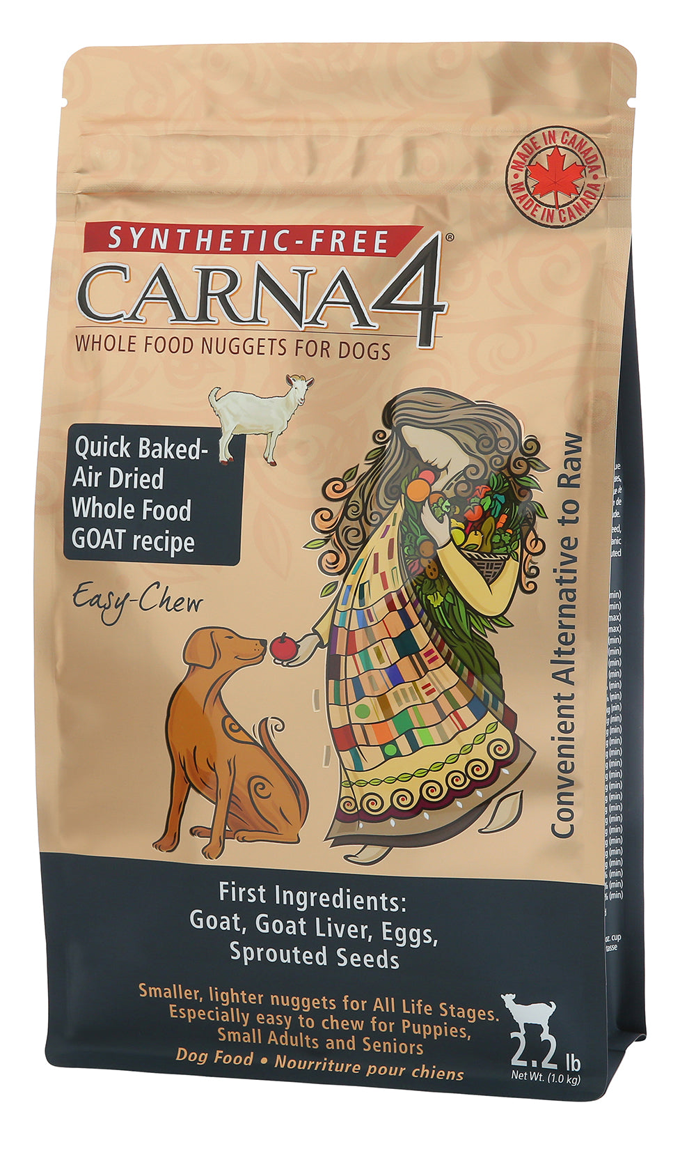 Goat Formula Dry Dog Food by Carna4