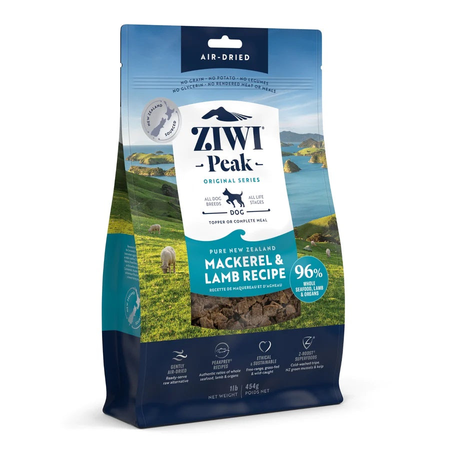 Ziwi Peak Air-Dried Mackerel & Lamb Dog Food