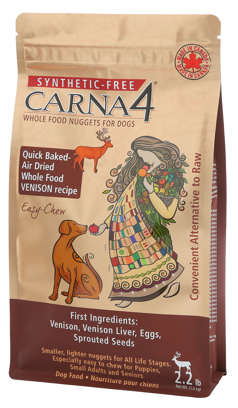 Venison Dry Dog Food by Carna4