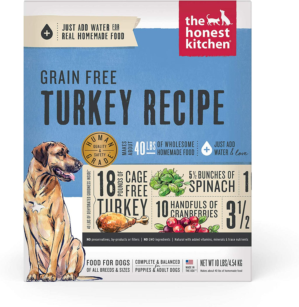 Dehydrated Turkey Dog Food -Grain Free