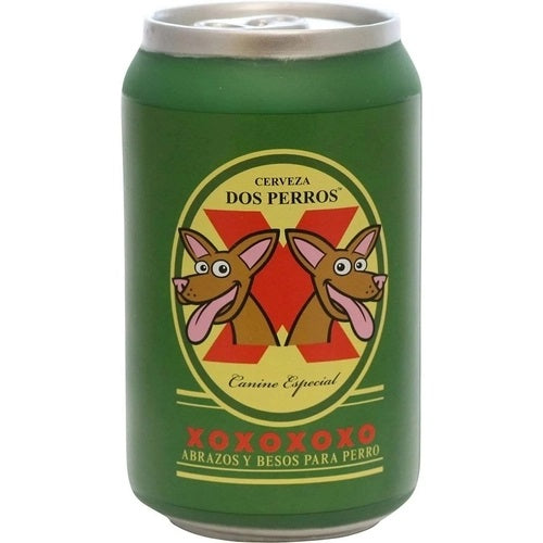 Silly Squeker Dos Perros Beer Can