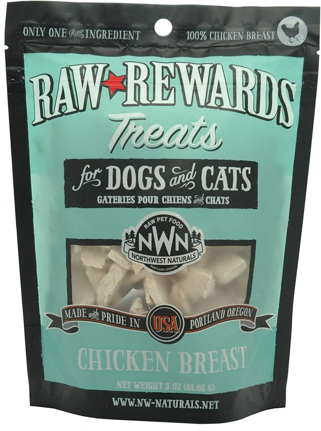 Northwest Naturals Freeze-Dried Raw Chicken Breast Treats