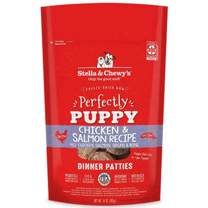 Freeze Dried Chicken & Salmon Puppy Patties for Dogs by Stella & Chewy's