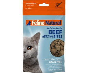 Beef Healthy Bites Cat Treats by Feline Naturals 1.76oz