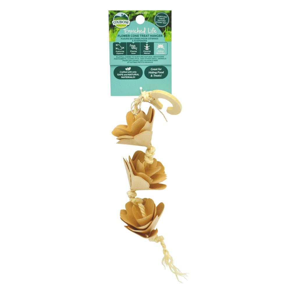 Enriched Life - Flower Cone Treat Hanger by Oxbow