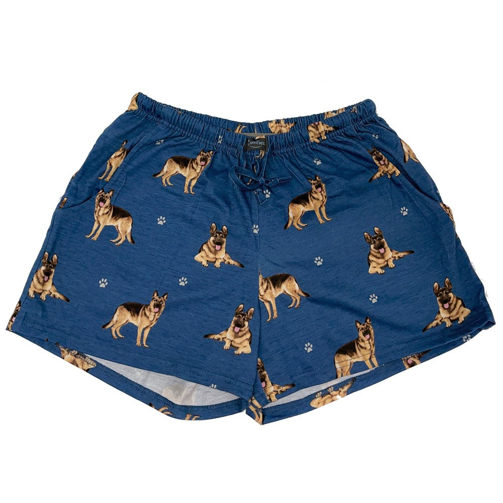 German Shepherd Pajama Shorts - Unisex
