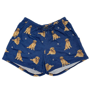 Golden Retriever Pajama Shorts - Unisex