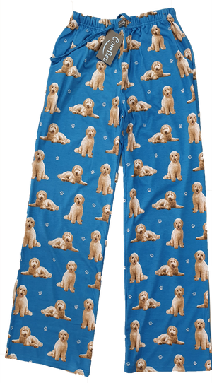 Goldendoodle Pajama Bottoms - Unisex  (Fabric Colors Vary)