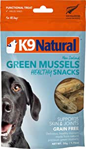 Green Mussels Healthy Freeze Dried Dog Snacks by K9 Naturals