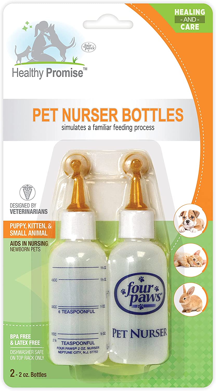 Pet Nurser Bottles Kit, 2.2 oz, 2 Pk