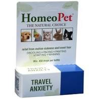 Travel Anxiety for Pets