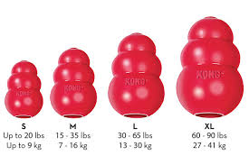 Kong Classic Dog Toy  Red