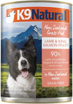 Lamb & Salmon Canned Wet Dog Food by K9 Naturals