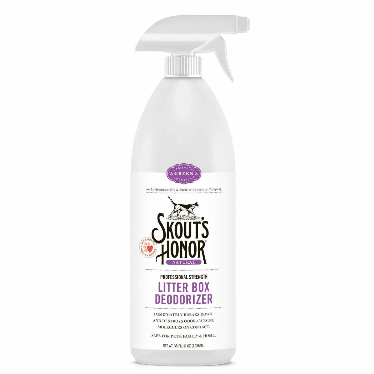 Litter Box Deodorizer by Skout's Honor