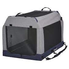 Gray Dog Camper Tent Crate