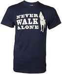 Never Walk Alone T-shirt, Unisex (Dog is Good)