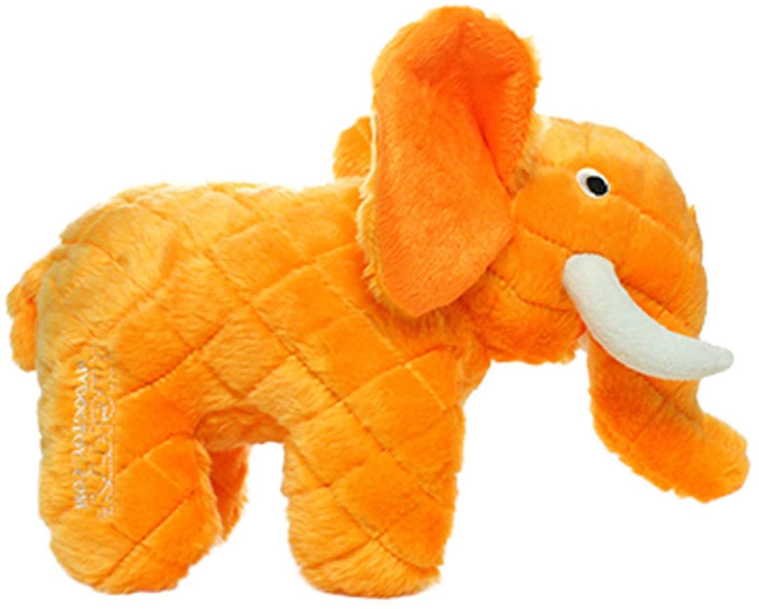 Orange Elephant Dog Toy