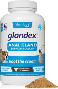 Glandex Dog Fiber Supplement Powder for Anal Glands