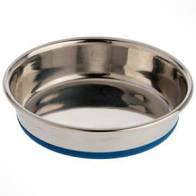 Premium Rubber-Bonded Stainless Steel Cat Dish