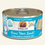 Press Your Lunch, Chicken Pate Canned Cat Food by Weruva