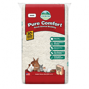 Pure Comfort White Small Animal Bedding by Oxbow