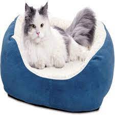 Overstuffed Cuddle Bed for Cats & Dogs