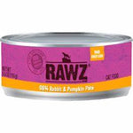 Rabbit & Pumpkin Pate Canned Cat Food by Rawz 5.5oz can
