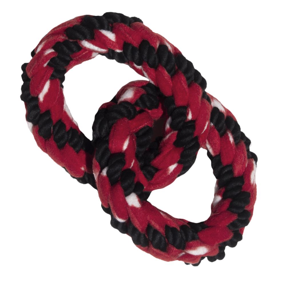 Signature Rope Double Ring Tug by kong