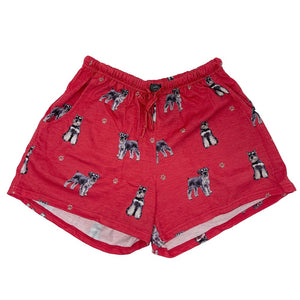 Schnauzer Pajama Shorts - Unisex