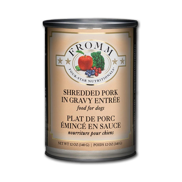 Shredded Pork Wet Dog Food by Fromm