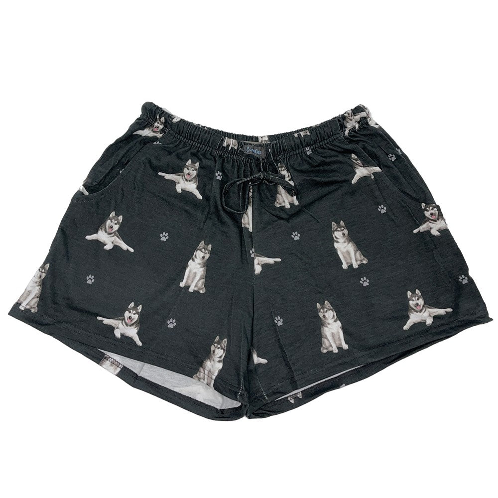 Siberian Husky Pajama Shorts - Unisex